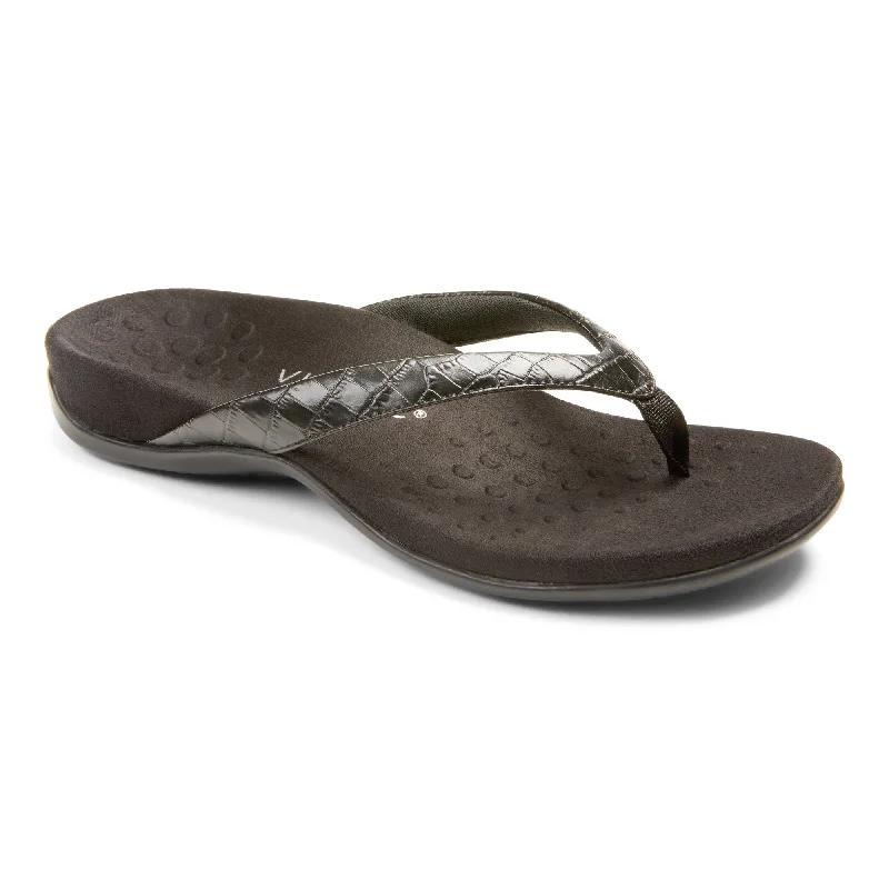 Sandals with subtle patternsDillon Toe Post Sandal