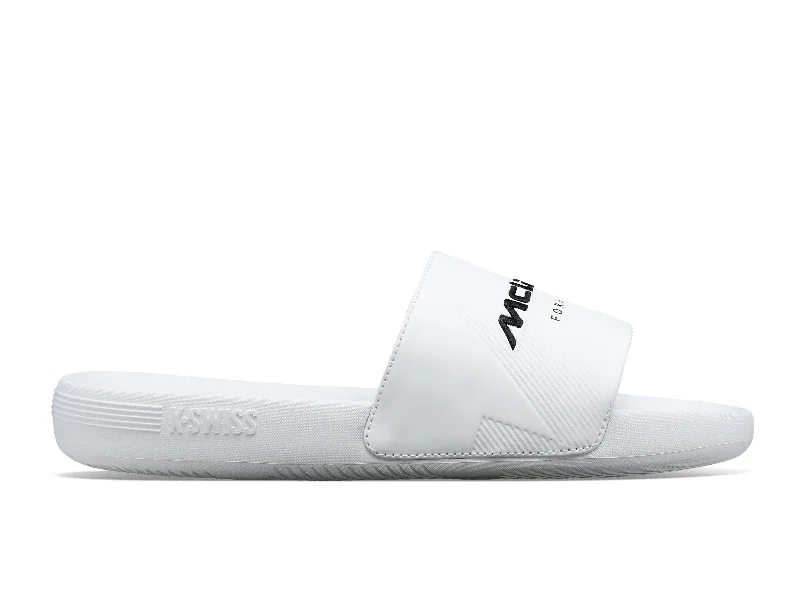 Sandals with subtle straps98717-100-M | SLIDE SANDAL X MCLAREN | WHITE