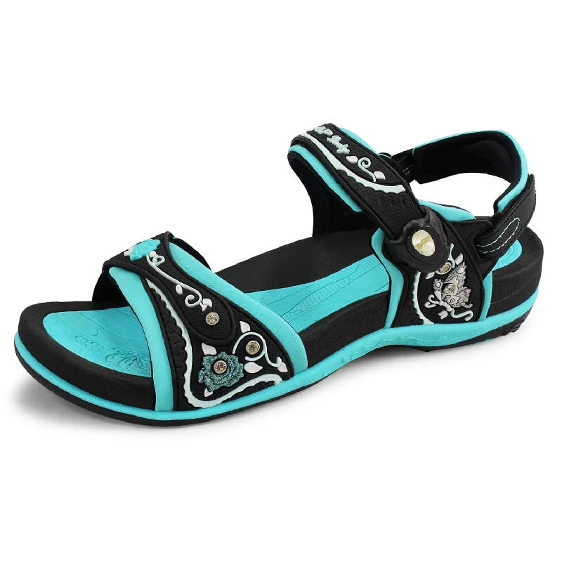 Sandals with subtle trendsWomen Signature: 5991 Lt. Blue