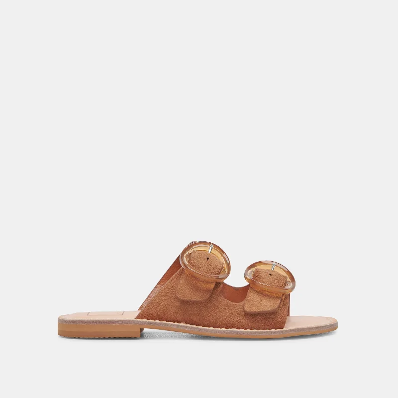 Sandals for summerSECILY SANDALS PECAN SUEDE