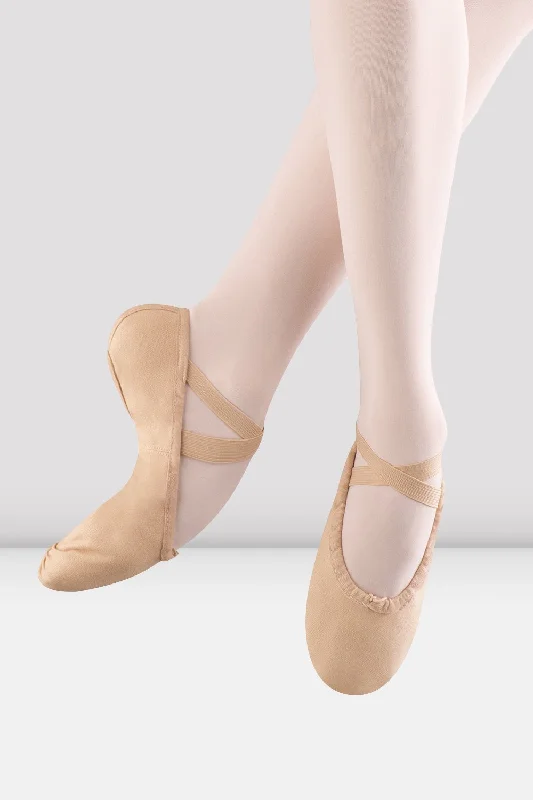 Ladies Pump Canvas Ballet Shoes