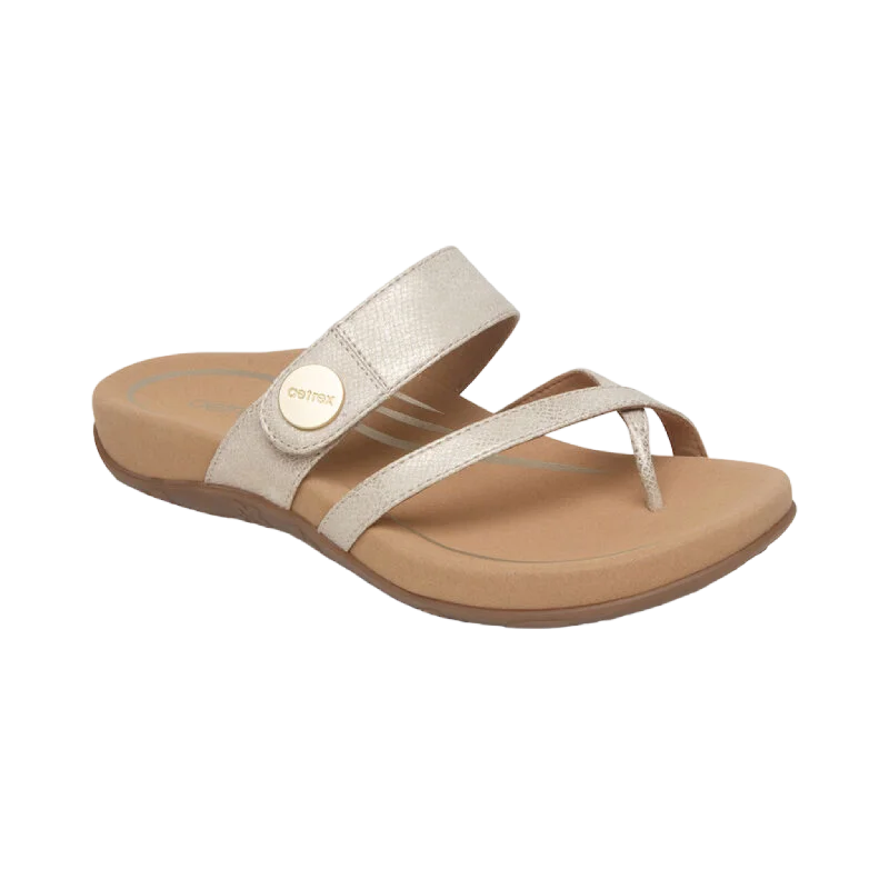 Sandals with stretch insertsIzzy Adjustable Slide Sandal