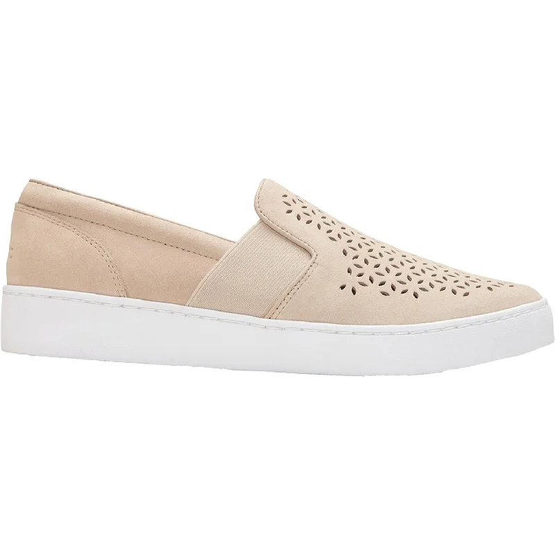 Comfortable Casual Shoes for Women with Soft, Cushioned Upper-Women's Vionic Kani Nude Suede