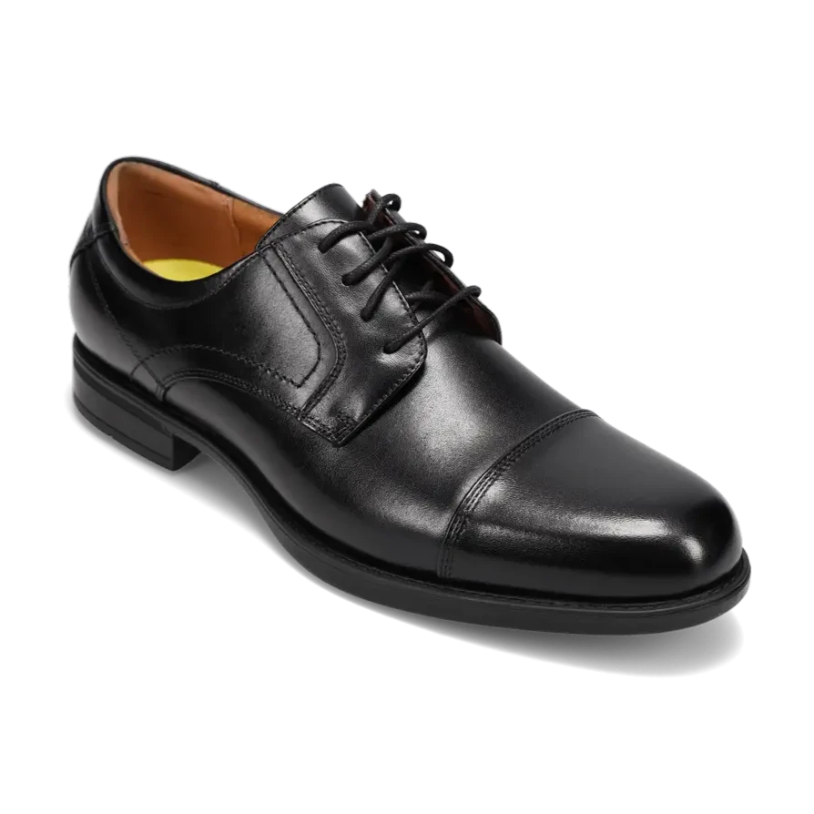 Oxfords with classic design-Men's Midtown Cap Toe Oxford Black