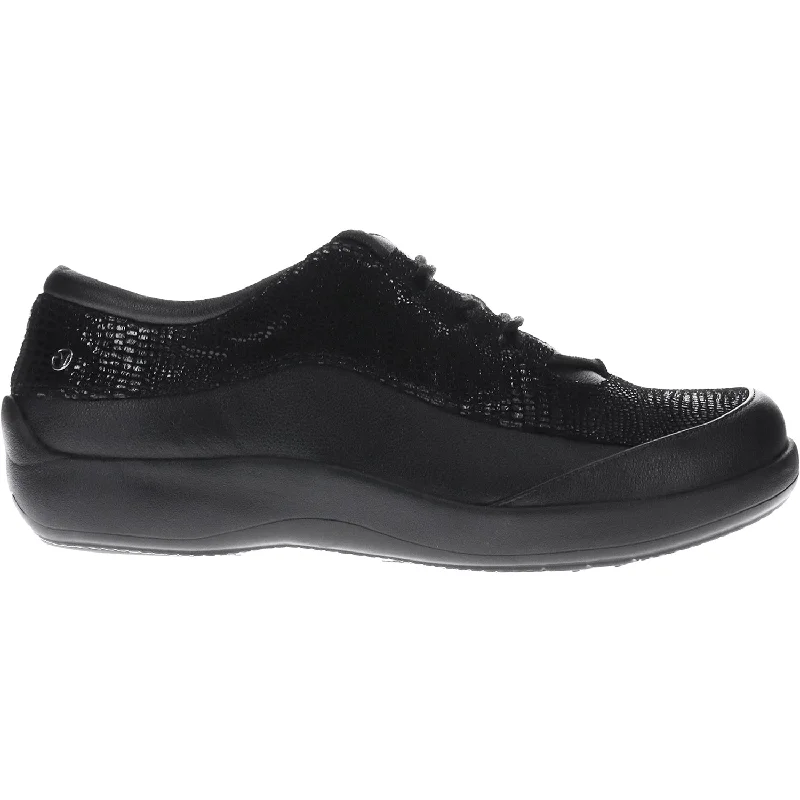 Casual Shoes for Women with Flexible and Durable Sole-Women's Revere Alberta Black Leather